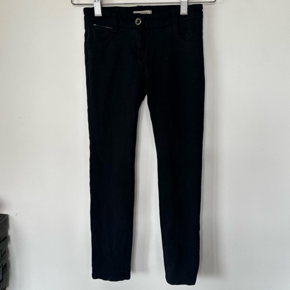 Burberry Kids Black Skinny Leg Pants Size 8